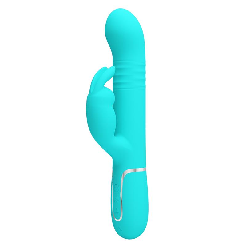 Coale Vibrador con Bolas Rotatorias y Up and Down USB 2