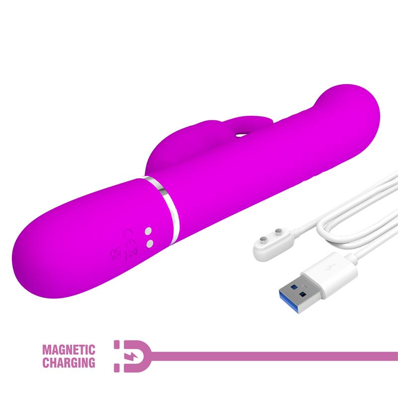 Coale Vibrador con Bolas Rotatorias y Up and Down USB 9