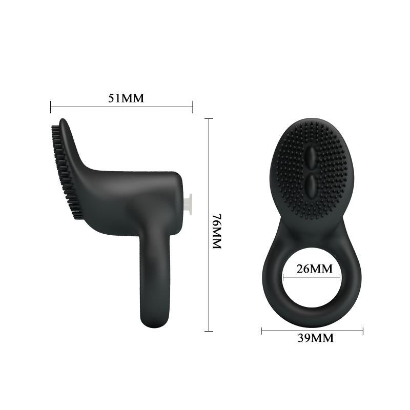 Cobra Anillo para el Pene con Vibración