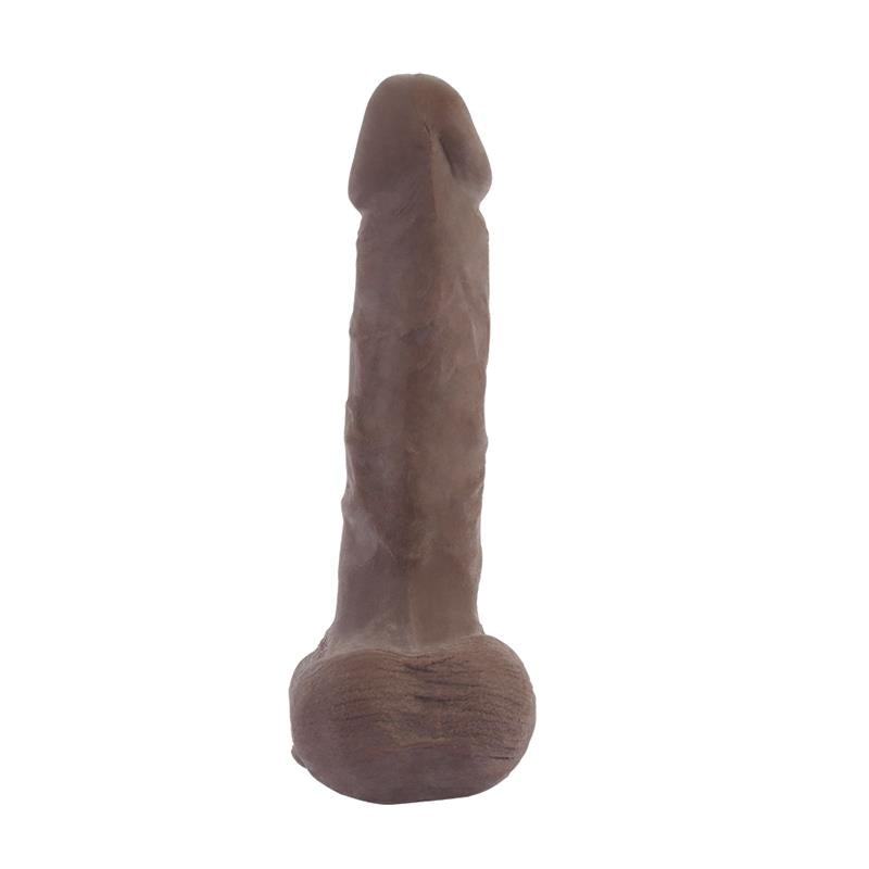 Cock Shoot Dildo dual Density Marrón 20cm