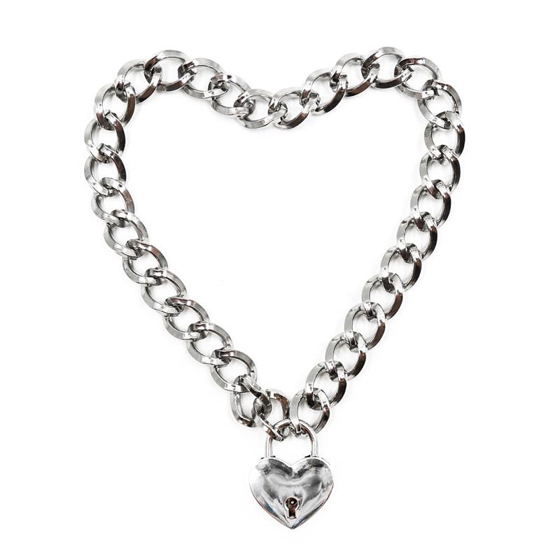 Collar con Candado Metal Talla M 44 cm 6
