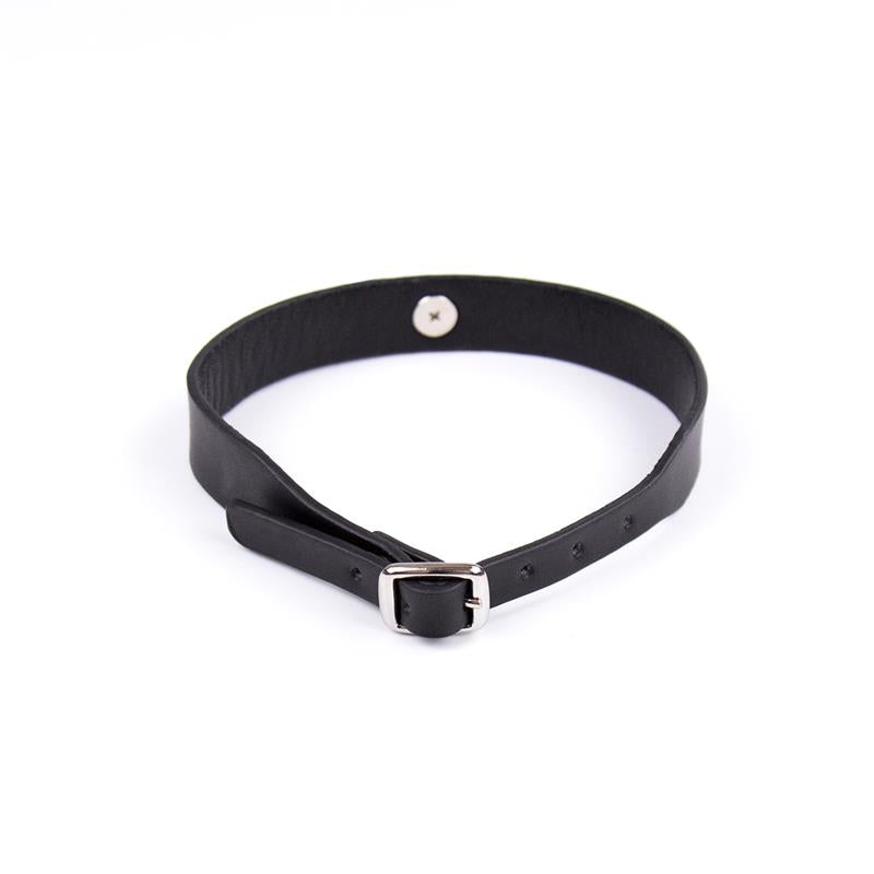 Collar con Cascabel Ajustable 43 cm Negro 2