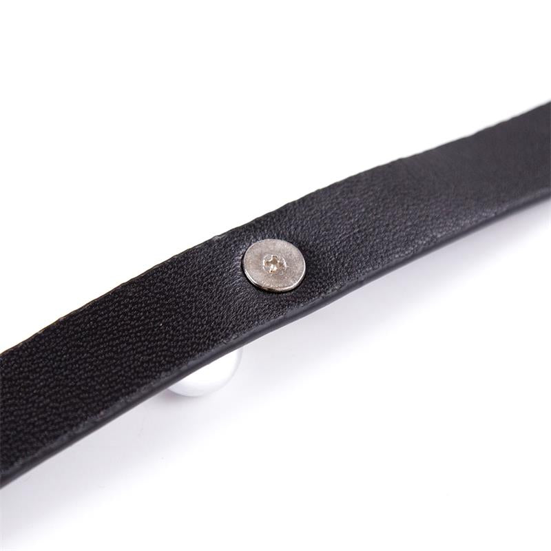 Collar con Cascabel Ajustable 43 cm Negro 5