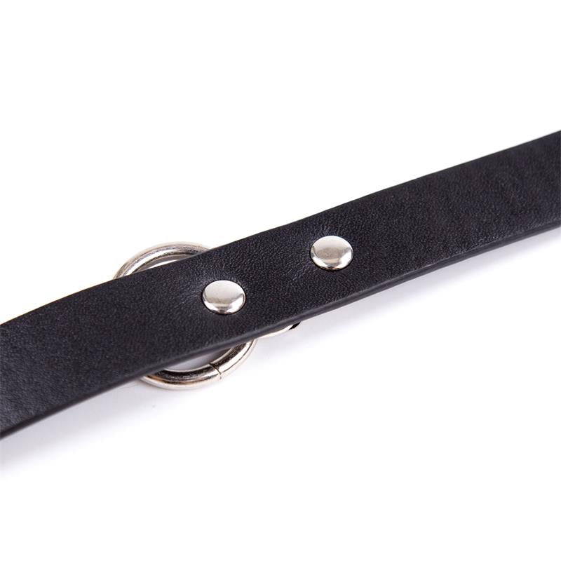 Collar con Cascabel Ajustable 43 cm Negro 4