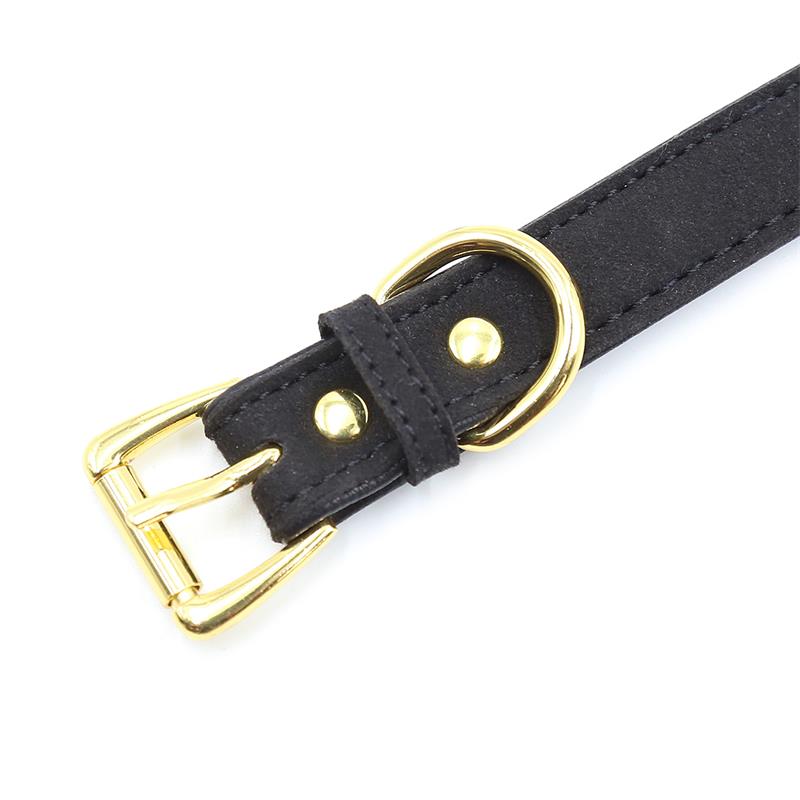 Collar con Lazo y Cascabel 44 cm Negro/Rojo 8