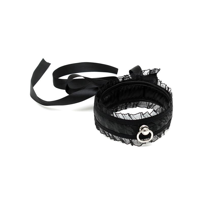 Collar de Satén Negro 2