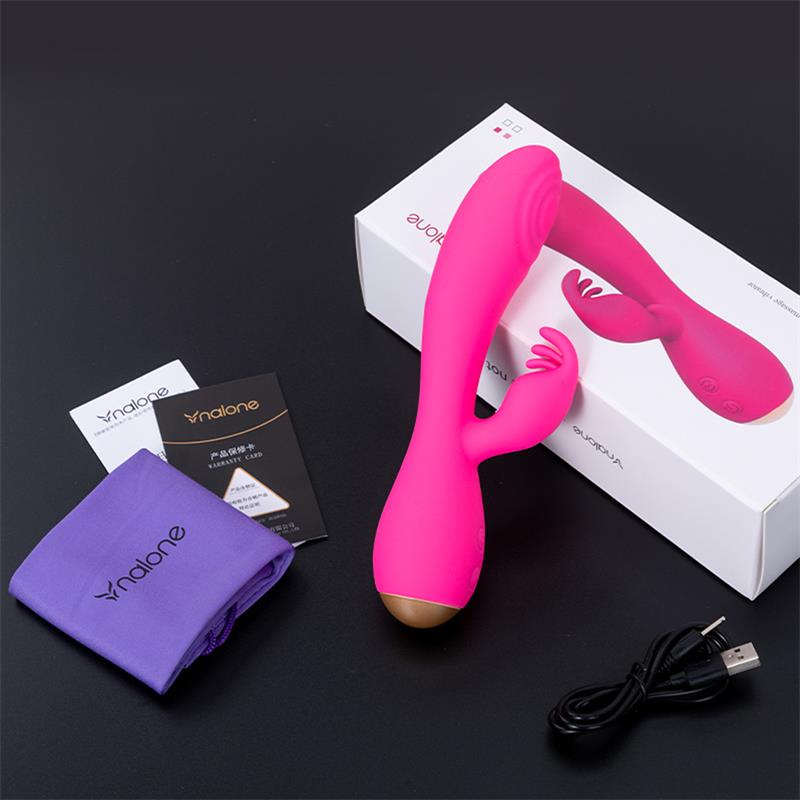 Conejito Vibrador Magic Stick con Pulsación Fucsia, imagen 7