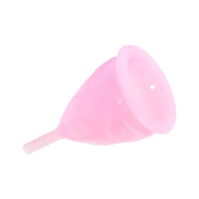 Copa Menstrual Ève Rosa Talla S Silicona Platino 2
