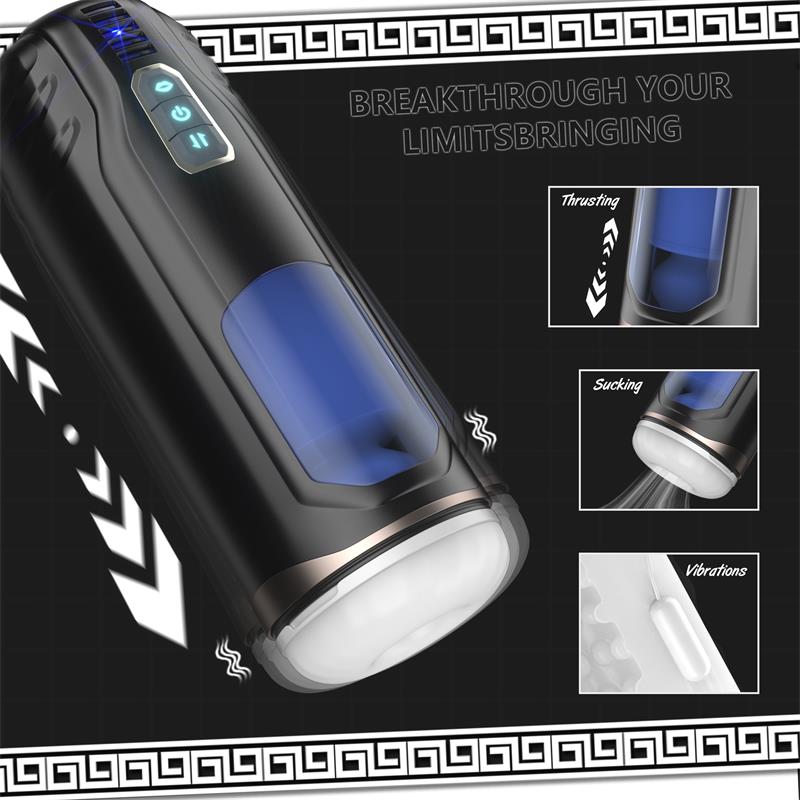 Cosima Masturbador con Vibracion, Thrusting y Efecto Succion