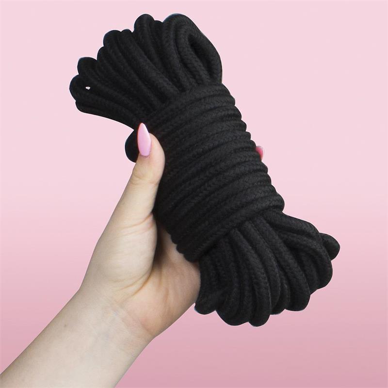 Cuerda Bondage 10 m Negro 3