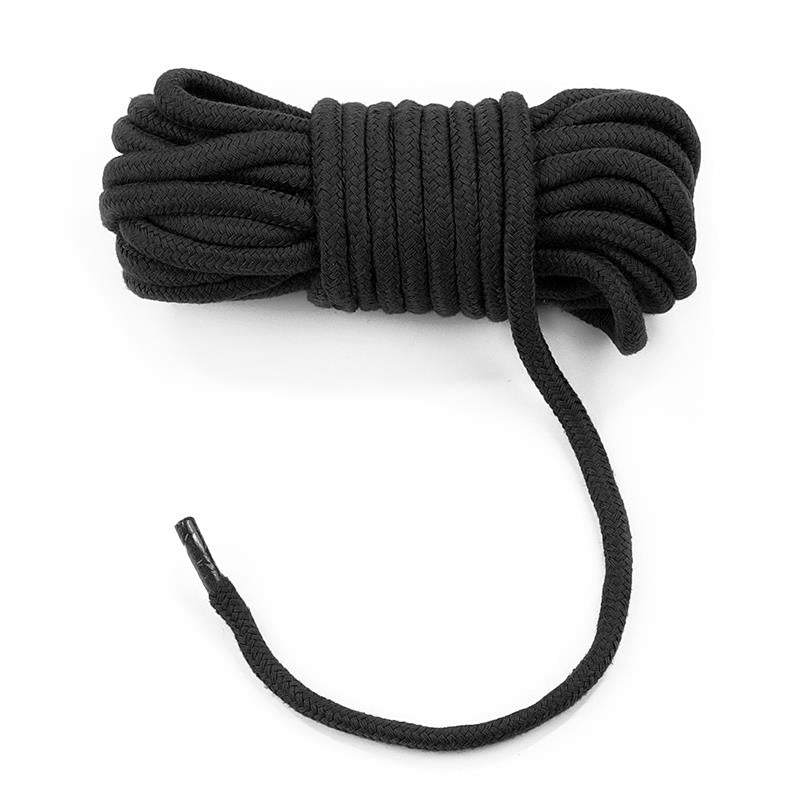 Cuerda Bondage Suave Negro 3