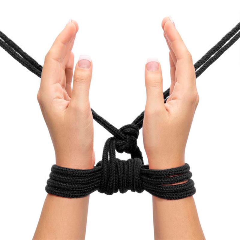 Cuerda Bondage Suave Negro 5