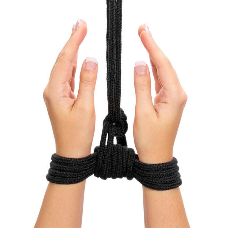 Cuerda Bondage Suave Negro 4