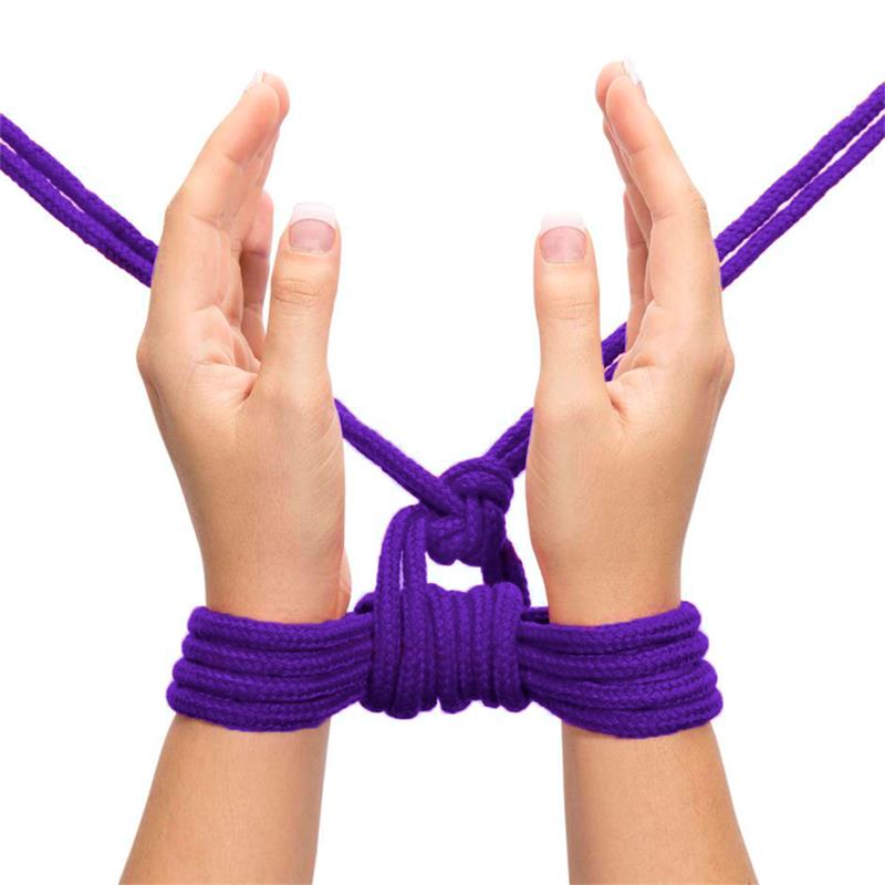 Cuerda Bondage Suave Púrpura 5