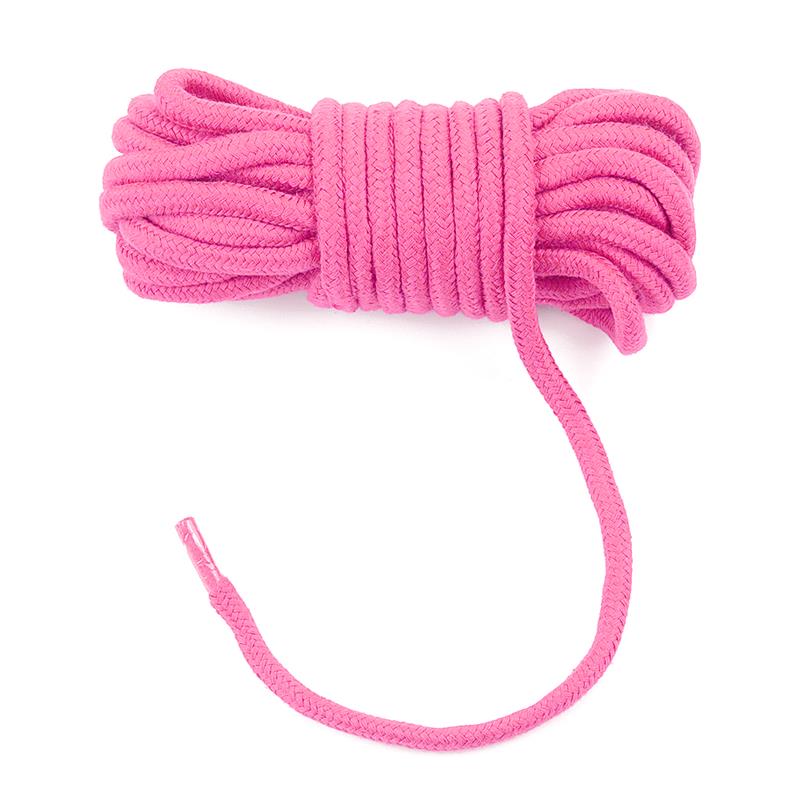 Cuerda Bondage Suave Rosa 3