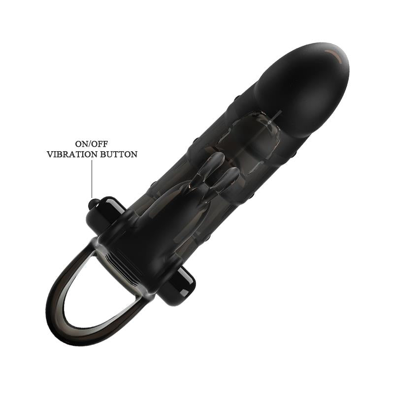 Cuper Funda para el Pene con Vibración +4 cm 6