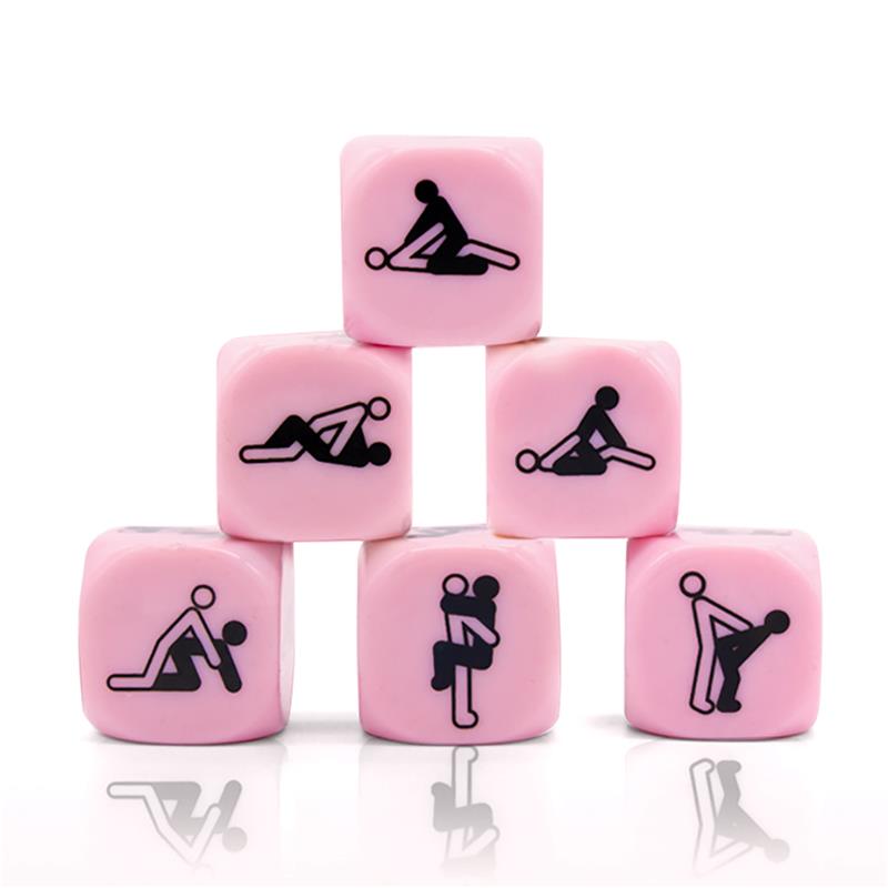 Dado Kamasutra Pictogramas 6 Posturas 25 mm 2