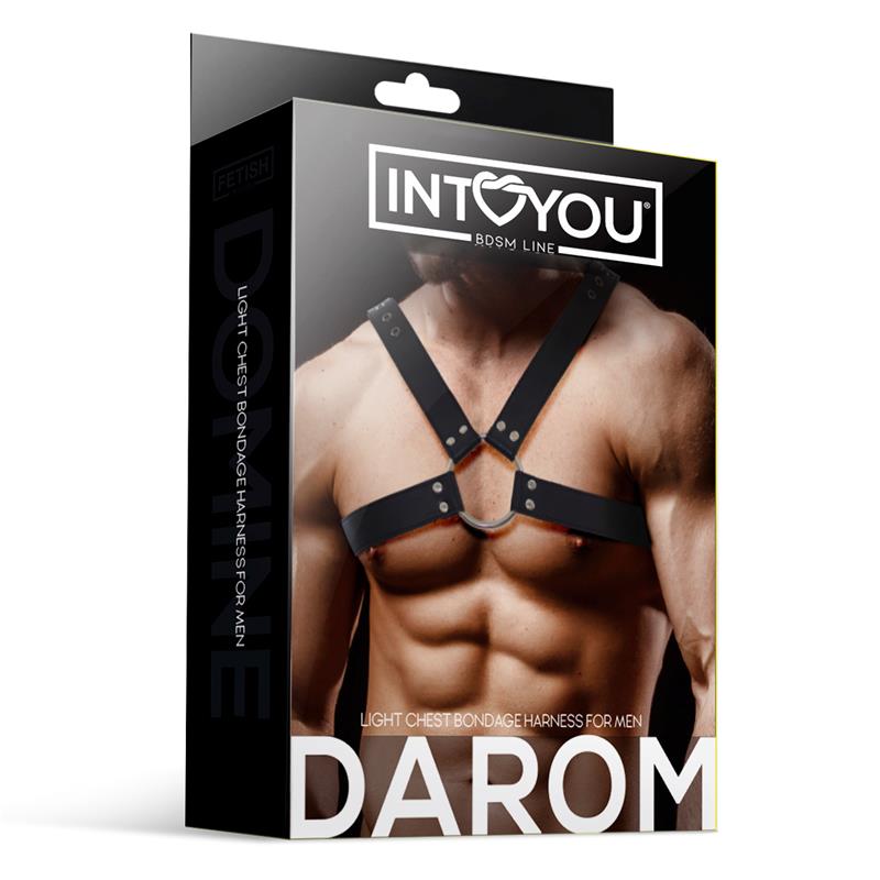 Darom Arnés Masculino para Bondage Cuero Vegano 4