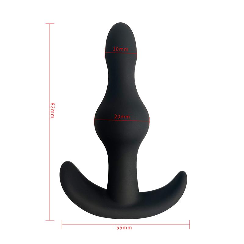 Deen Plug Anal de Silicona Base en Ancla 6