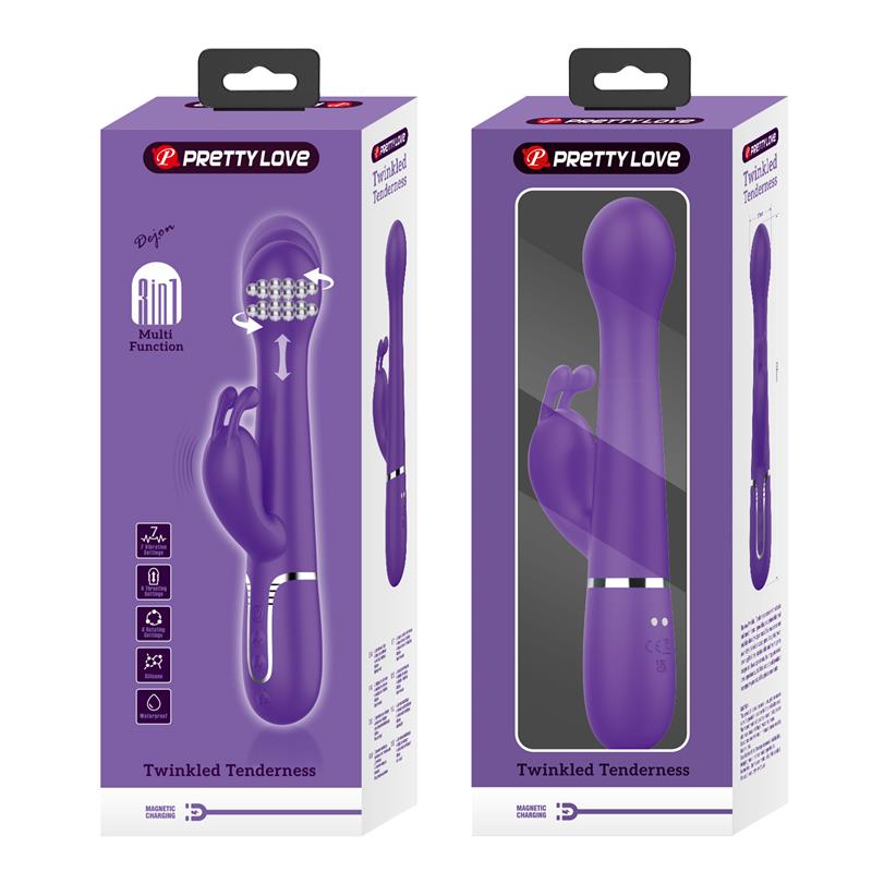 Dejon Vibrador con Thursting y Rotación Twinkled