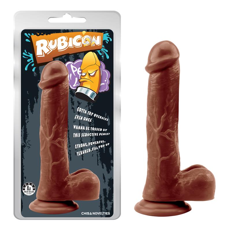 Devil Inside Dildo 8.8 - 22.5cm Marrón