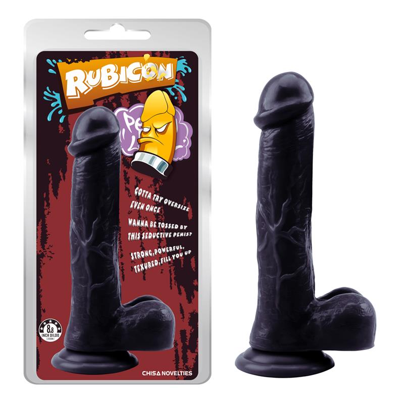Devil Inside Dildo 8.8 - 22.5cm Negro