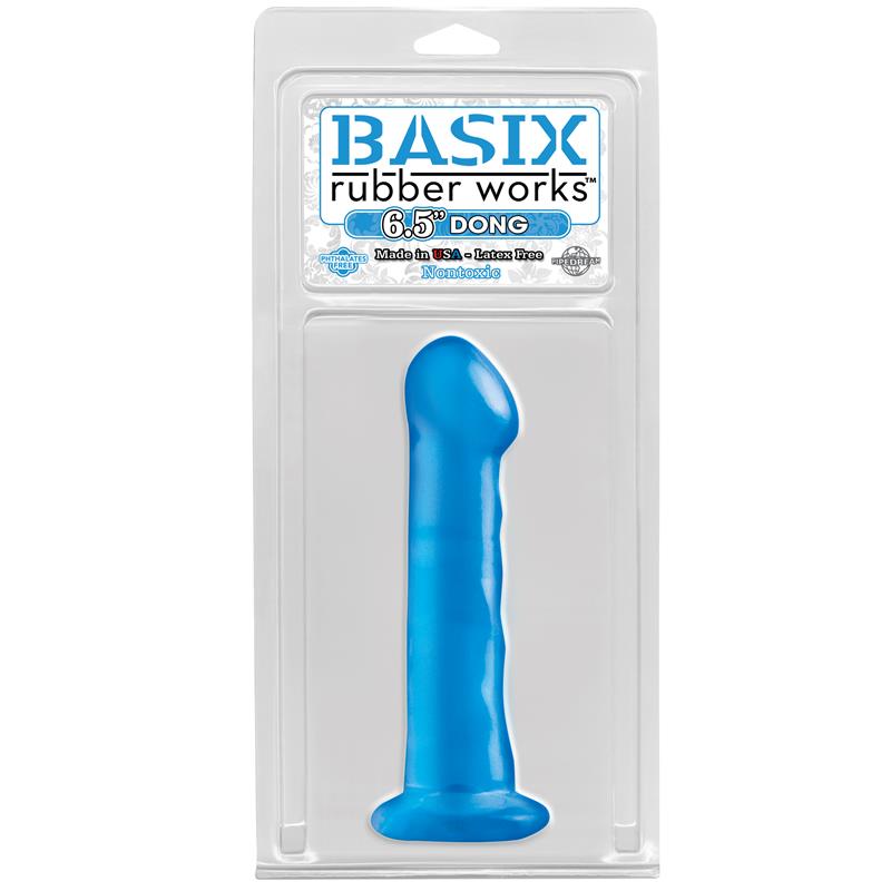 Dildo 16,51 cm con Ventosa Azul