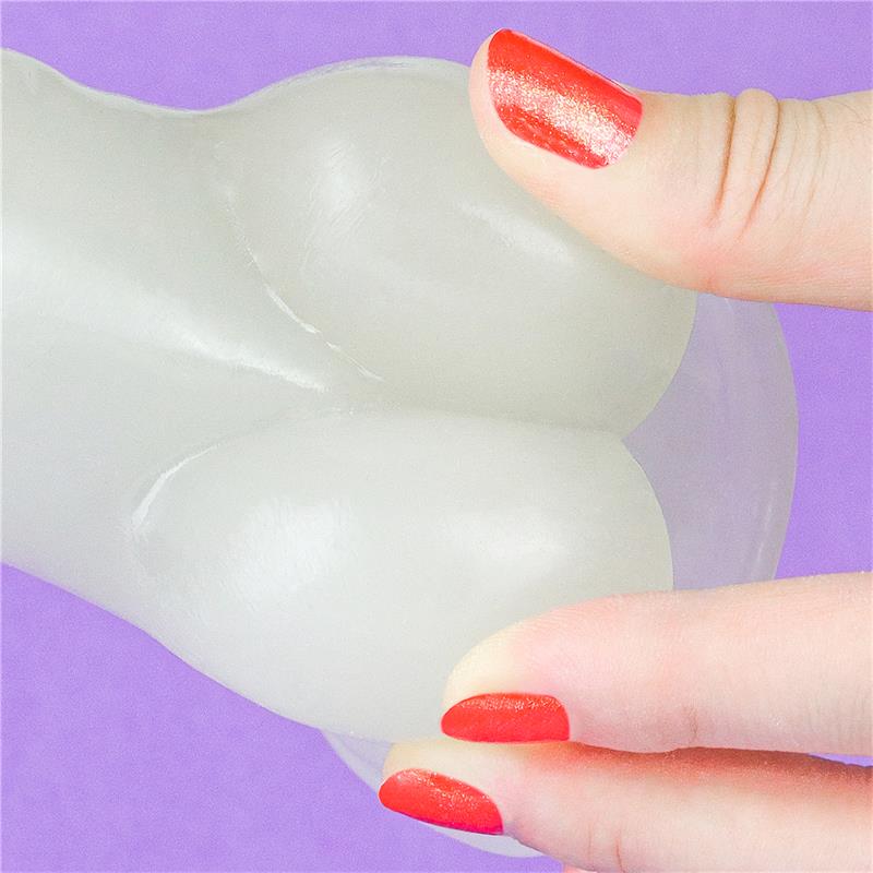 Dildo 8.5 Lumino Luz Azul 9