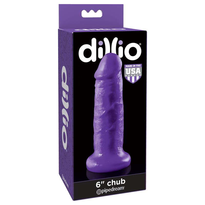 Dildo Chub 15,2 cm Púrpura