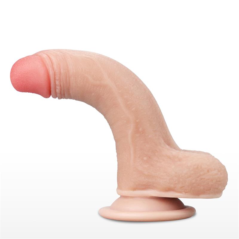 Dildo con Piel Retractil 7 Natural 2