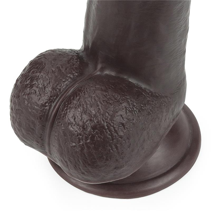 Dildo con Piel Retractil 9 Negro 6
