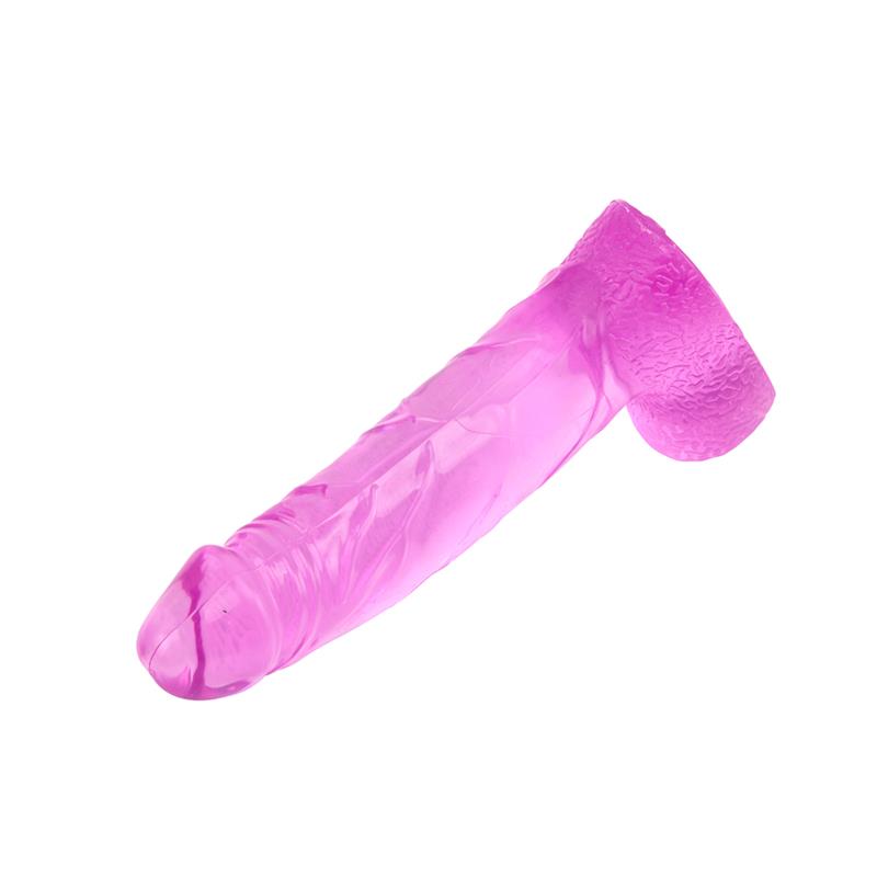 Dildo Ding Dong Transparente-Pink 2