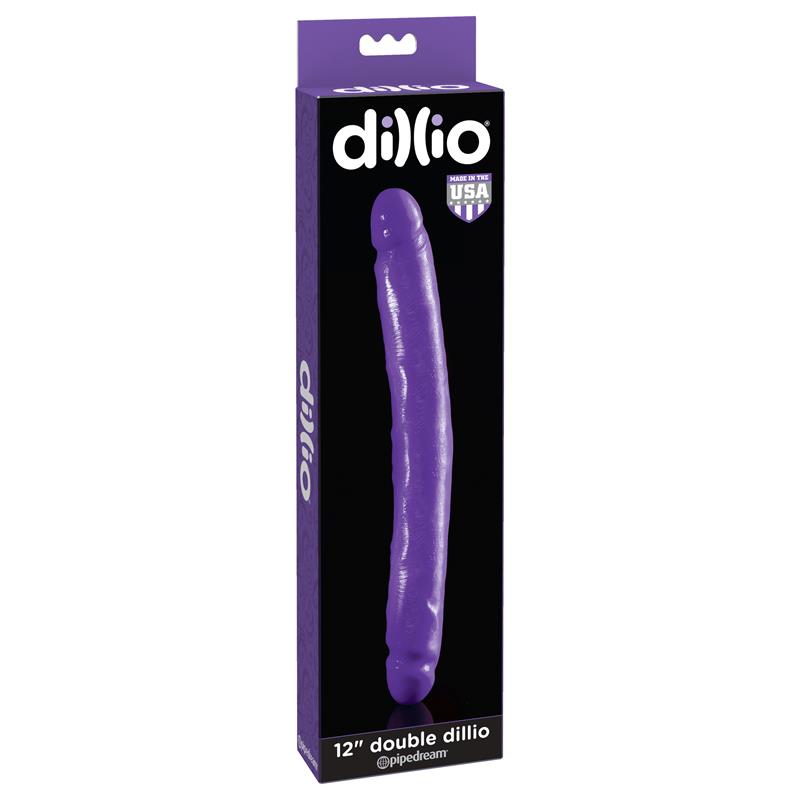 Dildo Doble 30,5 cm Púrpura