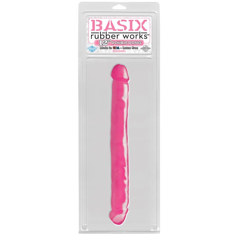 Dildo Doble 30,50 cm Color Rosa