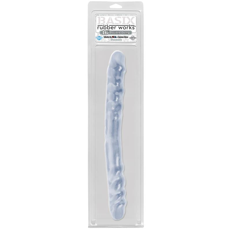Dildo Doble 40,6 cm Transparente