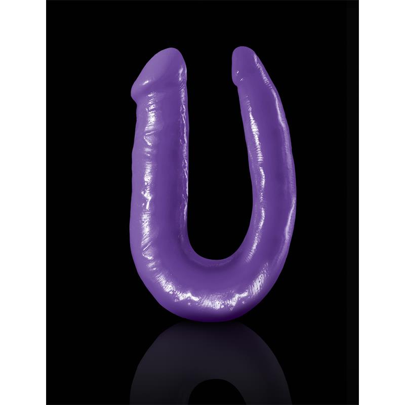 Dildo Doble Double Trouble Púrpura