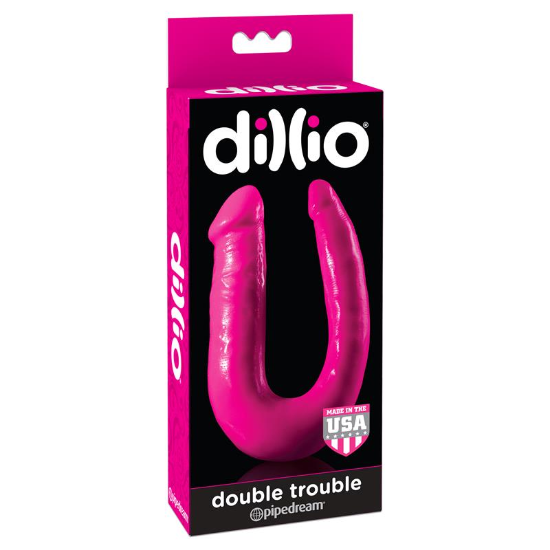 Dildo Doble Double Trouble Rosa