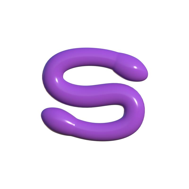 Dildo Doble Whammy Purpura 4