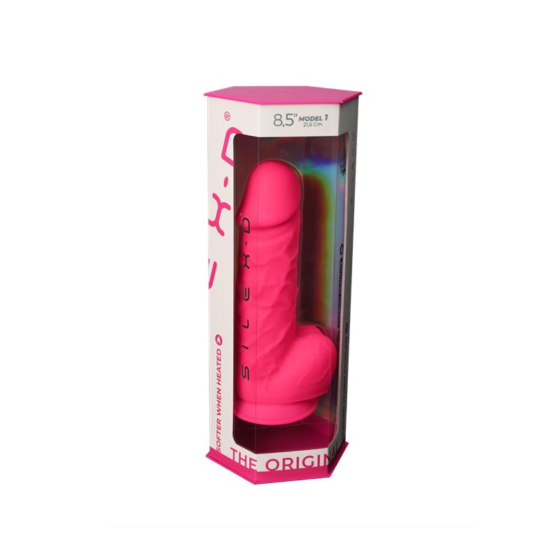 Dildo Dual Density Mod. 1 - 8.5 Rosa 7