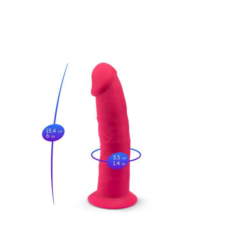 Dildo Dual Density Mod. 2 - 6 Rosa 5