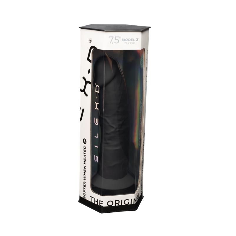 Dildo Dual Density Mod. 2 - 7.5 Negro 5