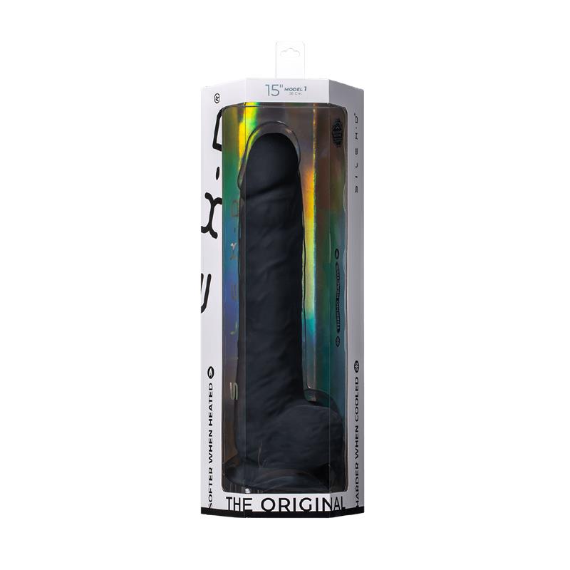 Dildo Dual Density Model 1 15 Negro 7