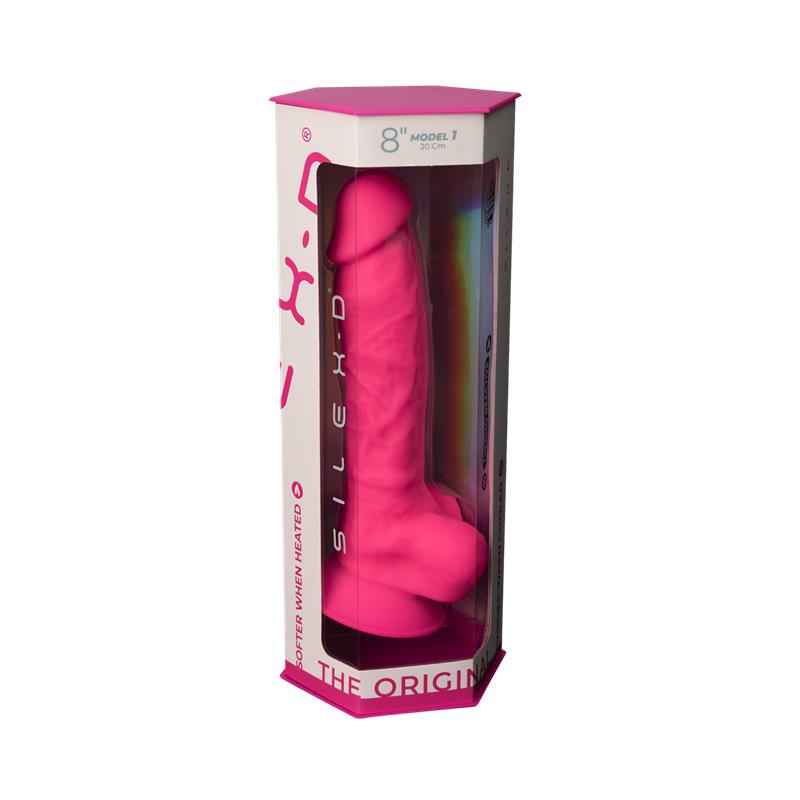 Dildo Dual Density Model 1 (8) Rosa 7