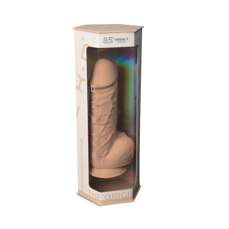 Dildo Dual Density Silicone Mod. 1 - 8.5 7
