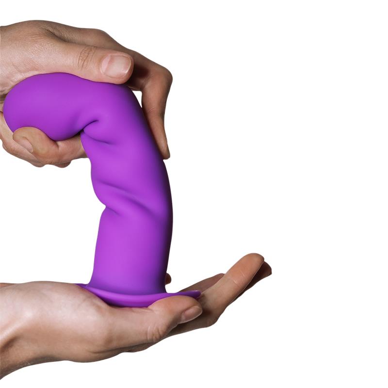 Dildo Hitsens 3 Doble Densidad Purpura 3