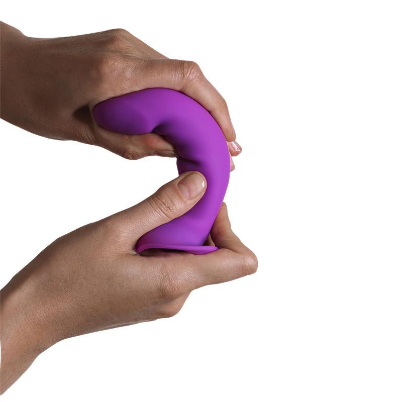 Dildo Hitsens 6 Doble Densidad Púrpura