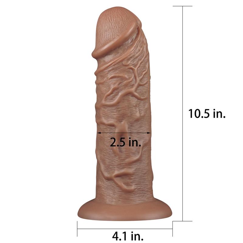 Dildo King 10.5 Marrón 9