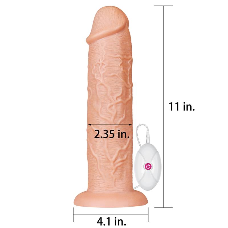 Dildo King 11 con Vibración Natural 2