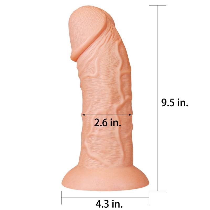 Dildo King 9.5 Natural 2
