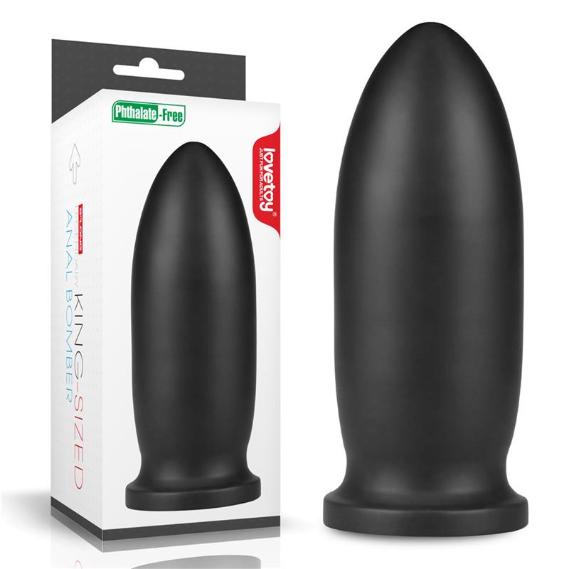 Dildo King Sized Anal Bomber 9 Negro 5